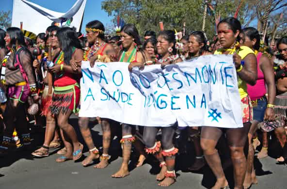 Marcha das Mulheres Indígenas - Brasília